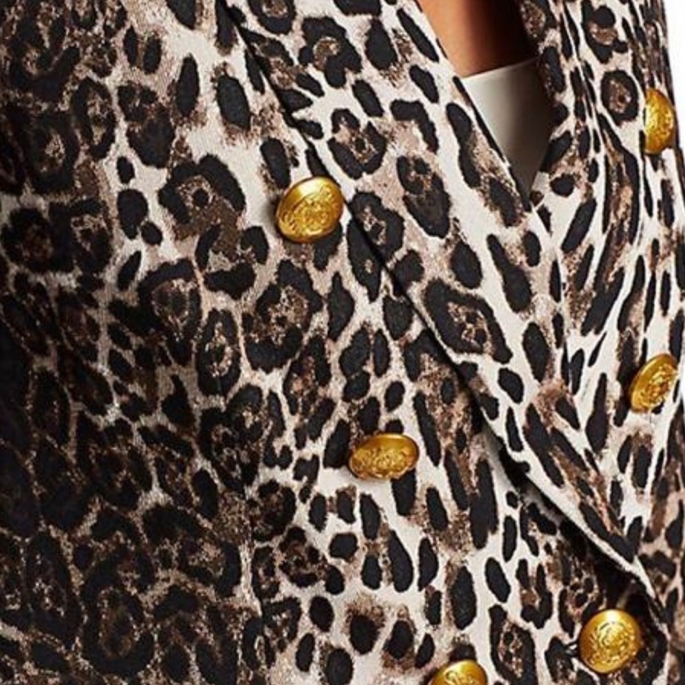 A.L.C. Leopard Blazer, $595 Sz 10